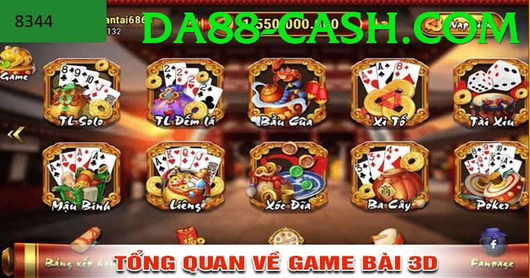Game Bài 3D - Đặt trước